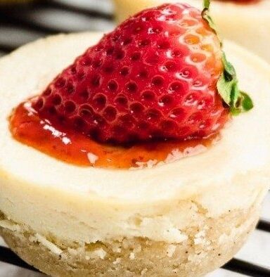 Gluten Free Mini Cheesecake Bites