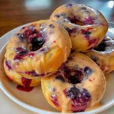 Sourdough blueberry Dount