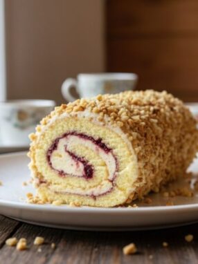 Biscuit Roll Frankfurter Style Thermomix Recipe