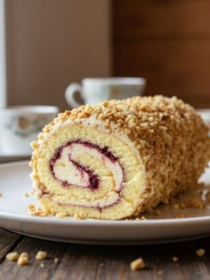 Biscuit Roll Frankfurter Style Thermomix Recipe