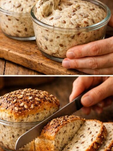 Sourdough Bread in a Jar