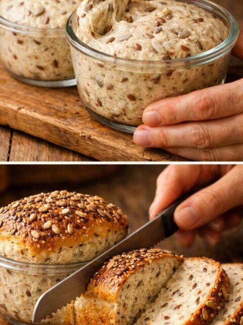 Sourdough Bread in a Jar