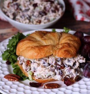 Cranberry Pecan Chicken Salad