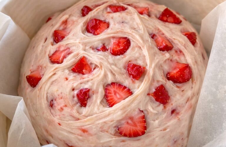 Sourdough Strawberry Cream Cheese Loaf Recipe