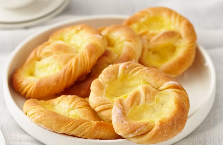 Vanilla Pudding Pretzels (Pudding Brezel) with Thermomix