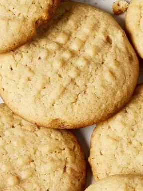 Sourdough Salted Peanut Butter Cookies