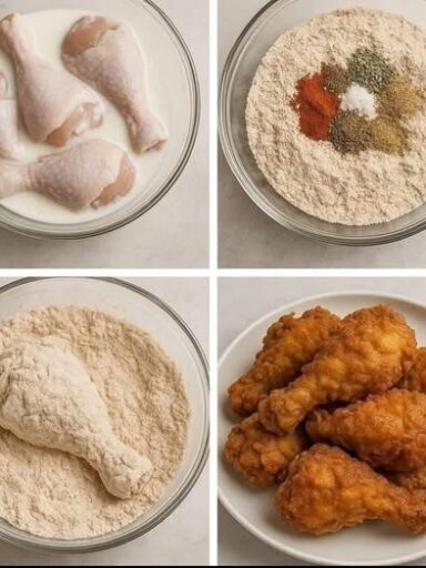 Air Fryer Krispy Fried Chicken