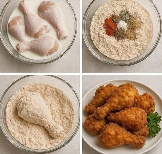 Air Fryer Krispy Fried Chicken